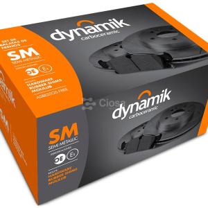 Balata de freno trasera semi metalica (sm) ford f-150